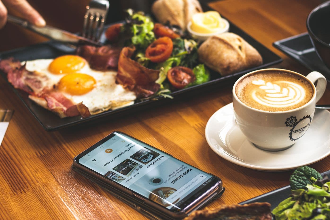 QR code ordering system featuring brand's theme