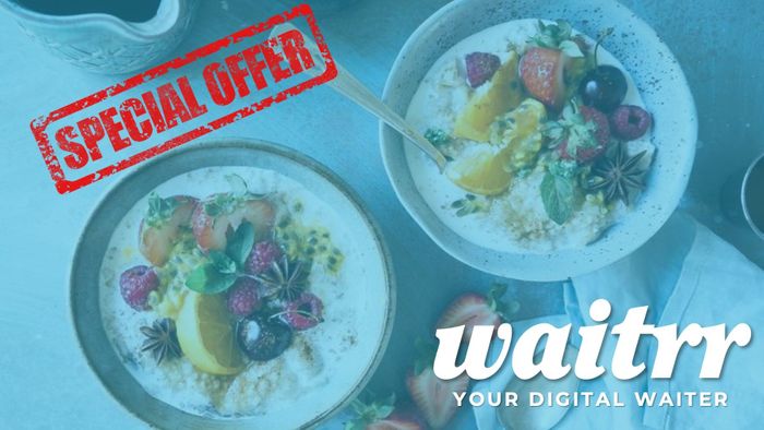 Hint: all of our restaurant partners can use Waitrr's promo code function whenever they like