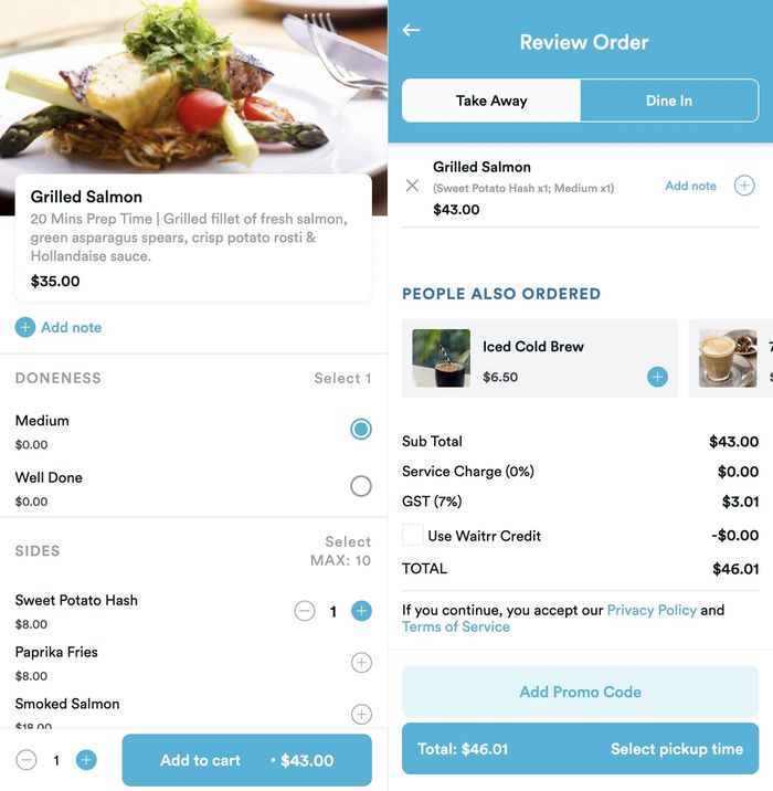 Automate your upselling and cross-selling to increase your average spend per plate