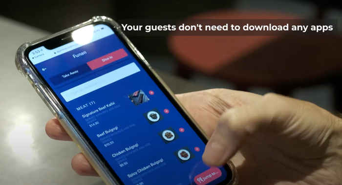 No more waiting to order or pay the bill.